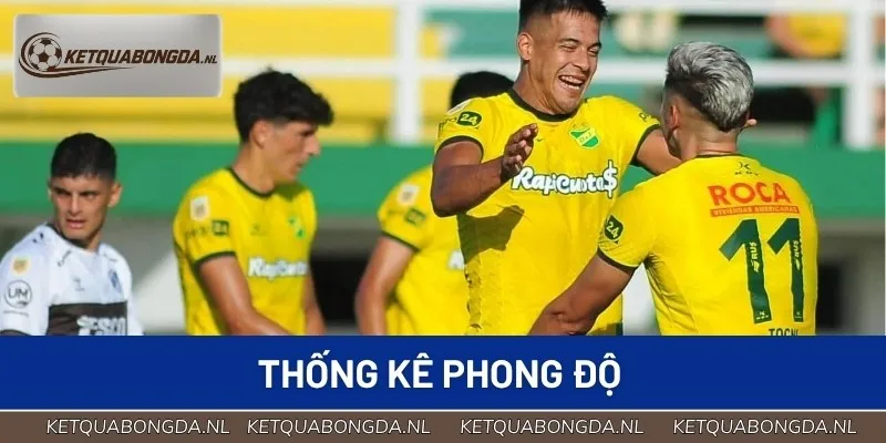 Thống kê phong độ thi đấu của Defensa y Justicia vs Club Atletico Platense