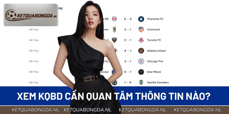 Các thông tin quan trọng cần chú ý khi xem kết quả bóng đá