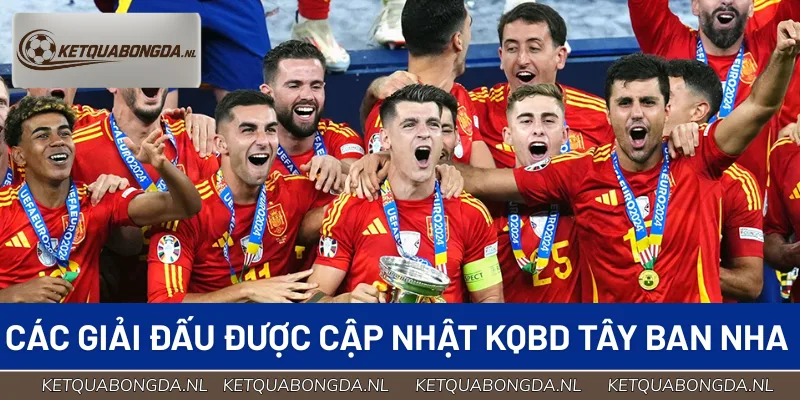 Tổng hợp KQBD Tây Ban Nha tại các giải đấu lớn