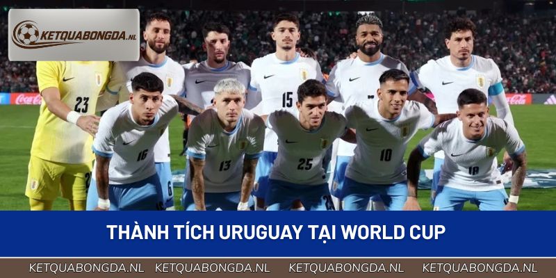 Thành Tích Uruguay Tại World Cup – Các Cột Mốc Vàng Lịch Sử